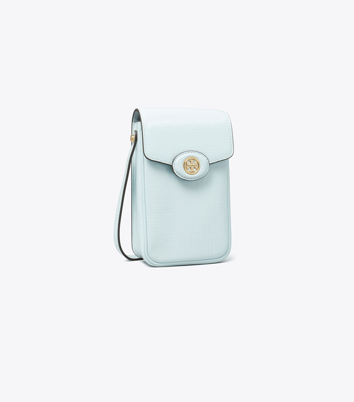 tory burch robinson crosshatched phone crossbody