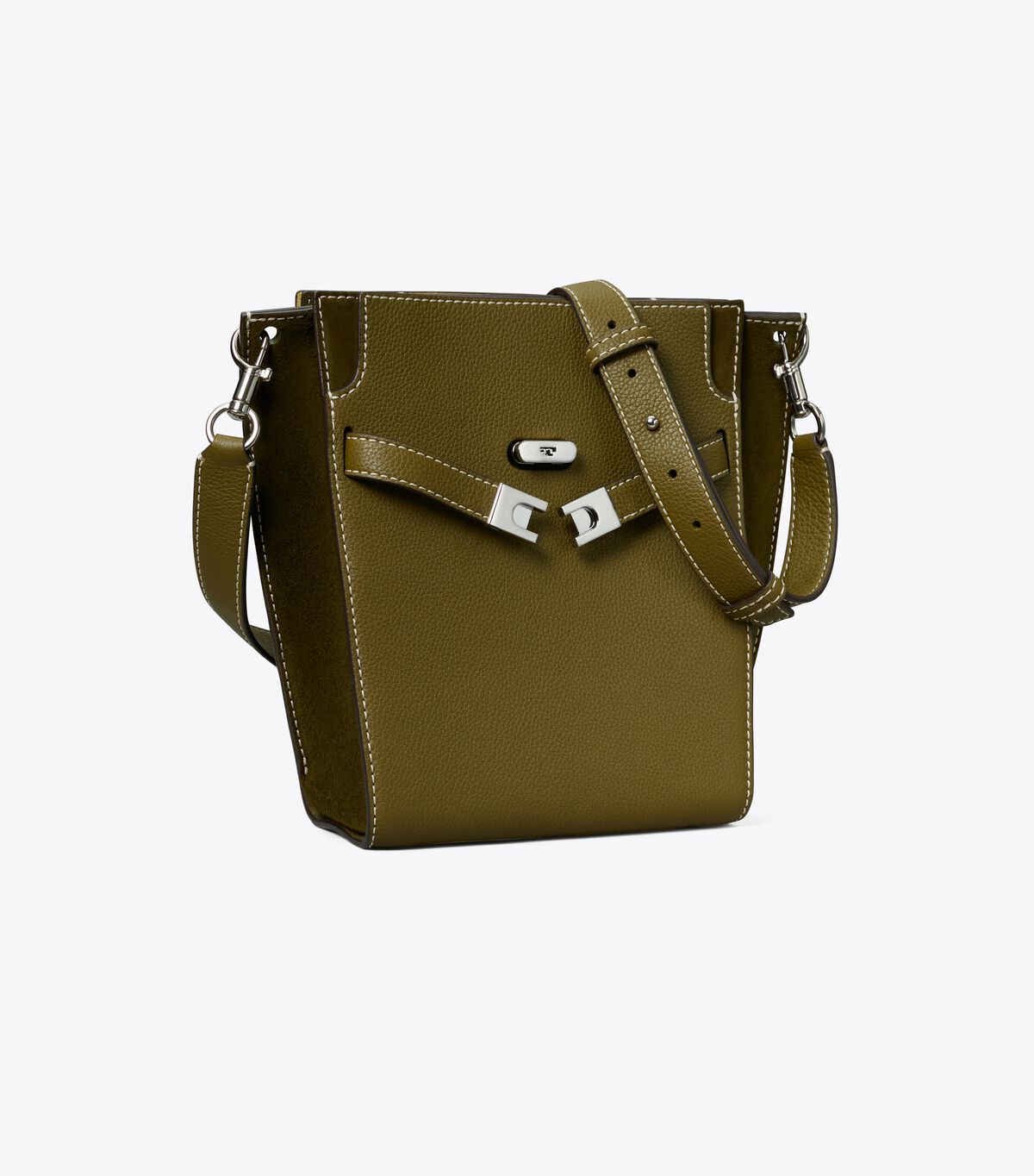 Lee Radziwill Pebbled Double Bucket Bag