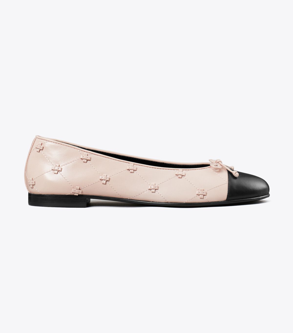 tory burch bunny knot cap toe ballet flat