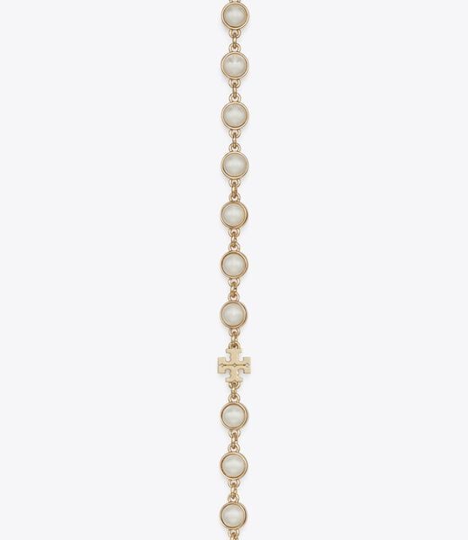 tory burch long pearl necklace