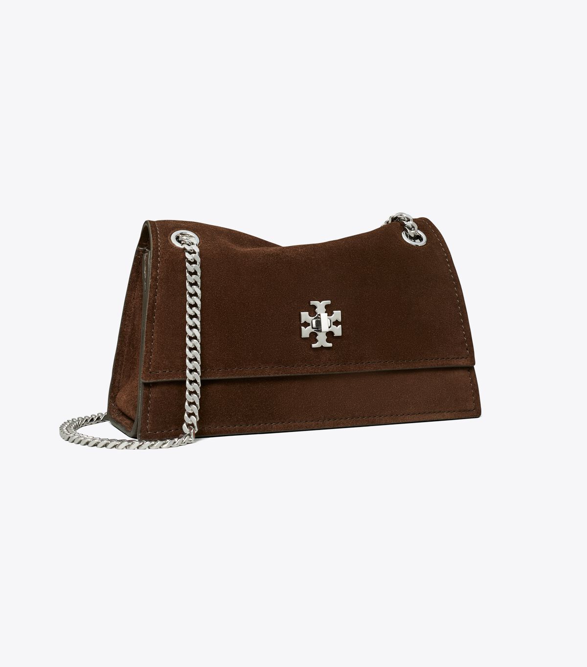 Mini Kira Turnlock Suede Shoulder Bag tory burch mini kira turnlock suede shoulder bag