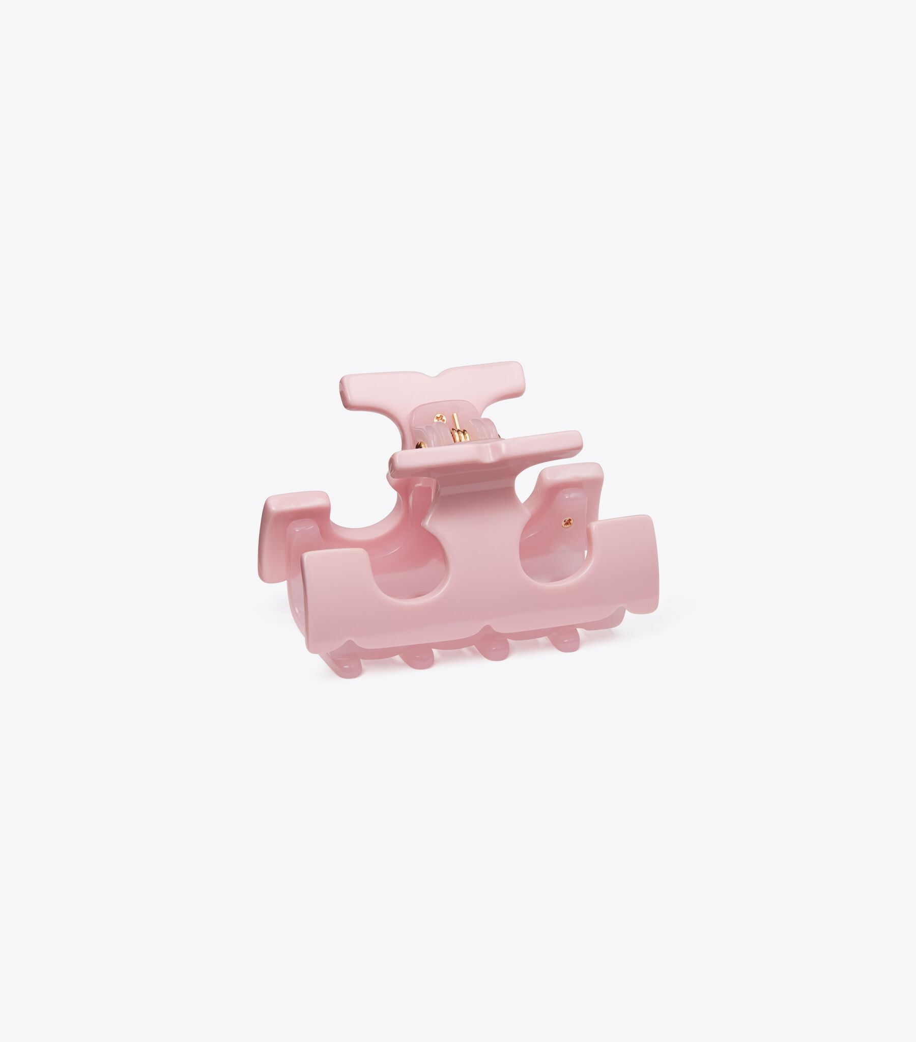 Tory Burch Serif T Hair Clip Runway Pavé Serif T Clip-On Earrings: Women main image 4