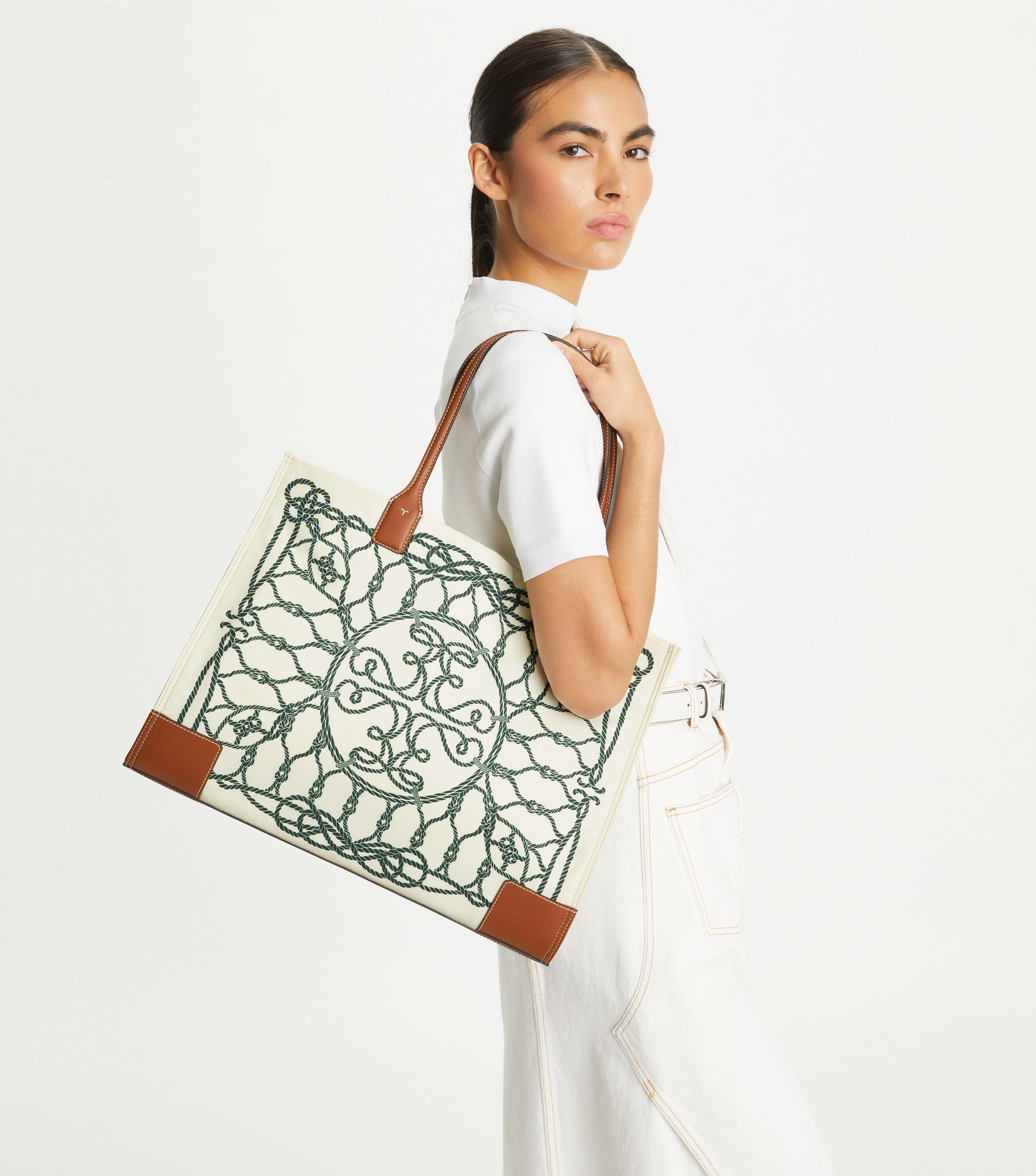 Tory Burch Ella Printed Tote Tory Burch KW