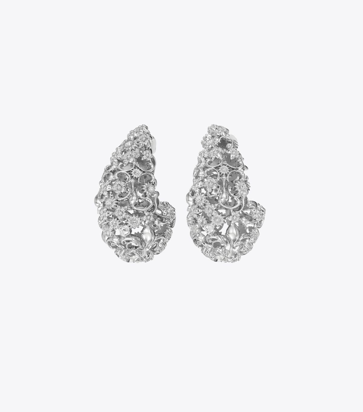 Filigree Pierced Earrings tory burch filigree pierced earrings