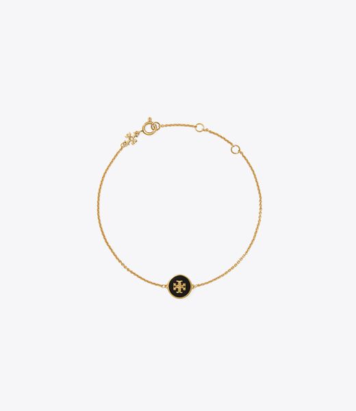 tory burch kira enamel chain bracelet