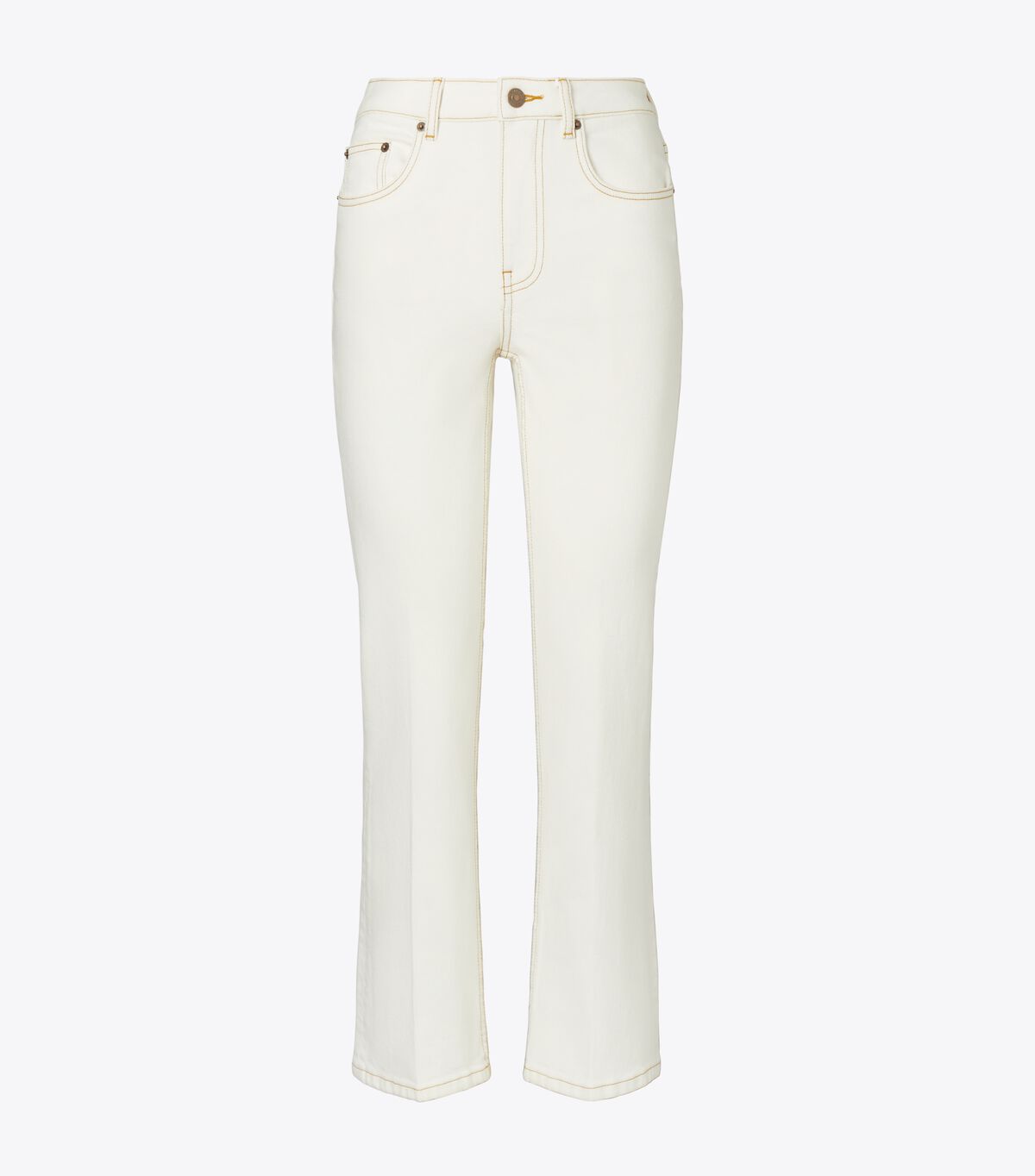 tory burch cropped flare jean