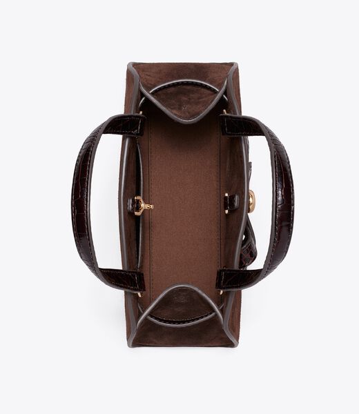 tory burch small romy suede bauletto