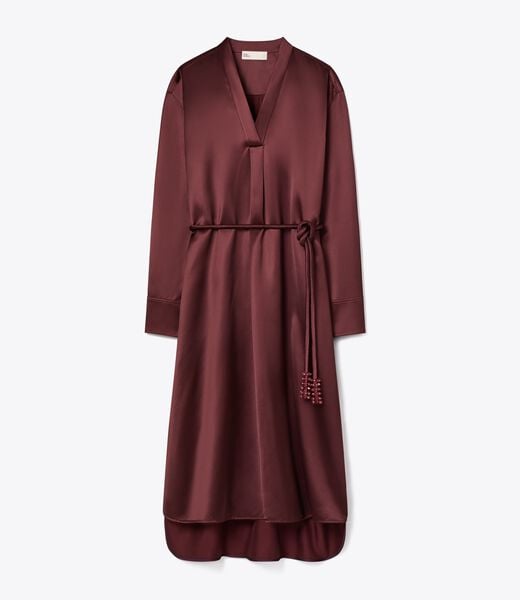 tory burch viscose shirtdress