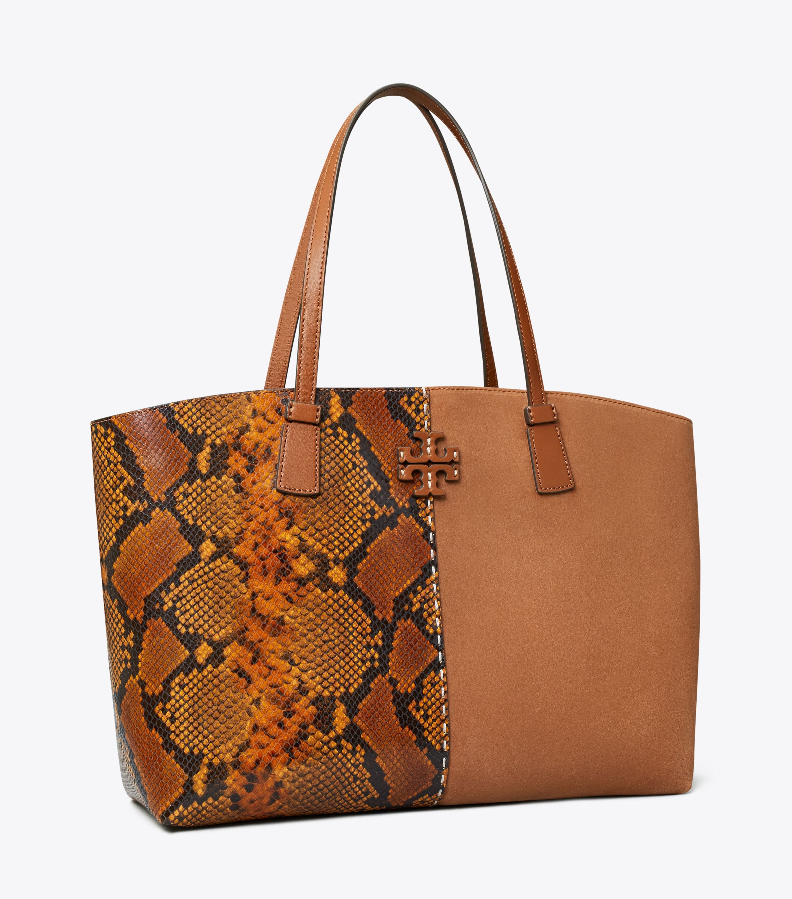 Tory burch mcgraw embossed satchel cheap