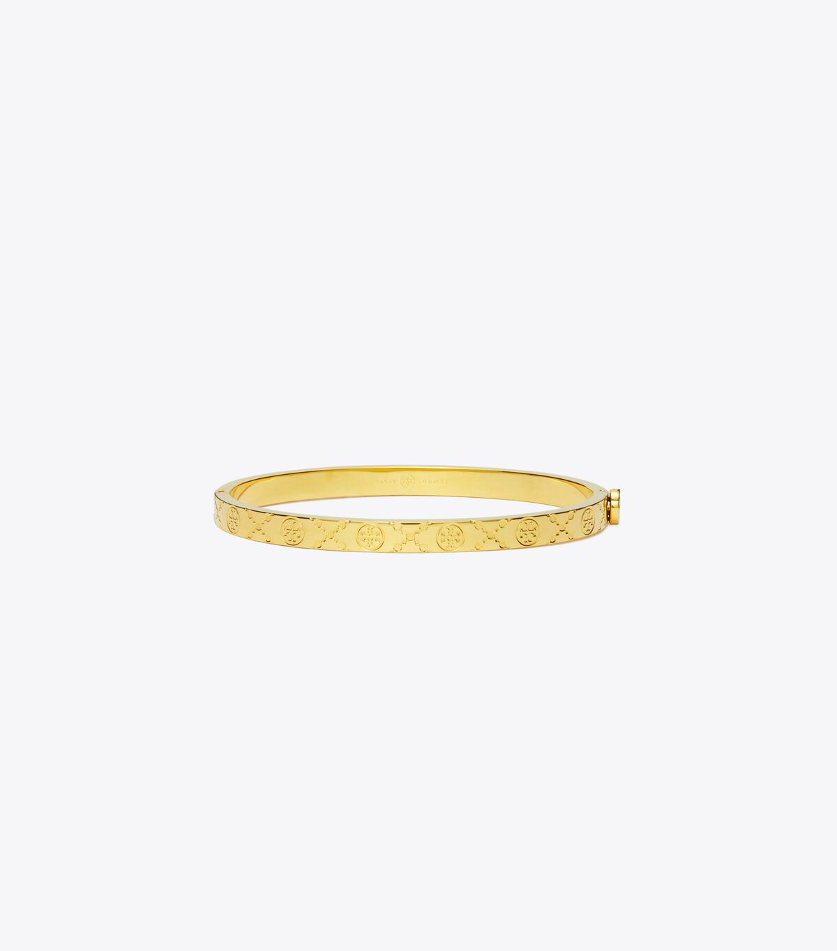 tory burch t monogram 5mm hinge bracelet