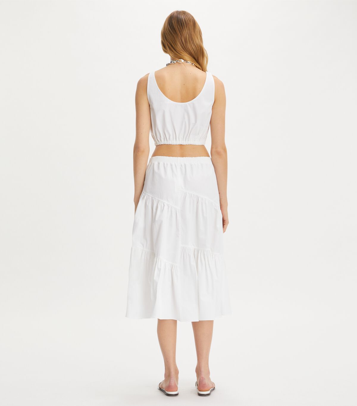 tory burch cotton skirt