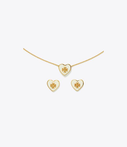 Kira Enamel Heart Set