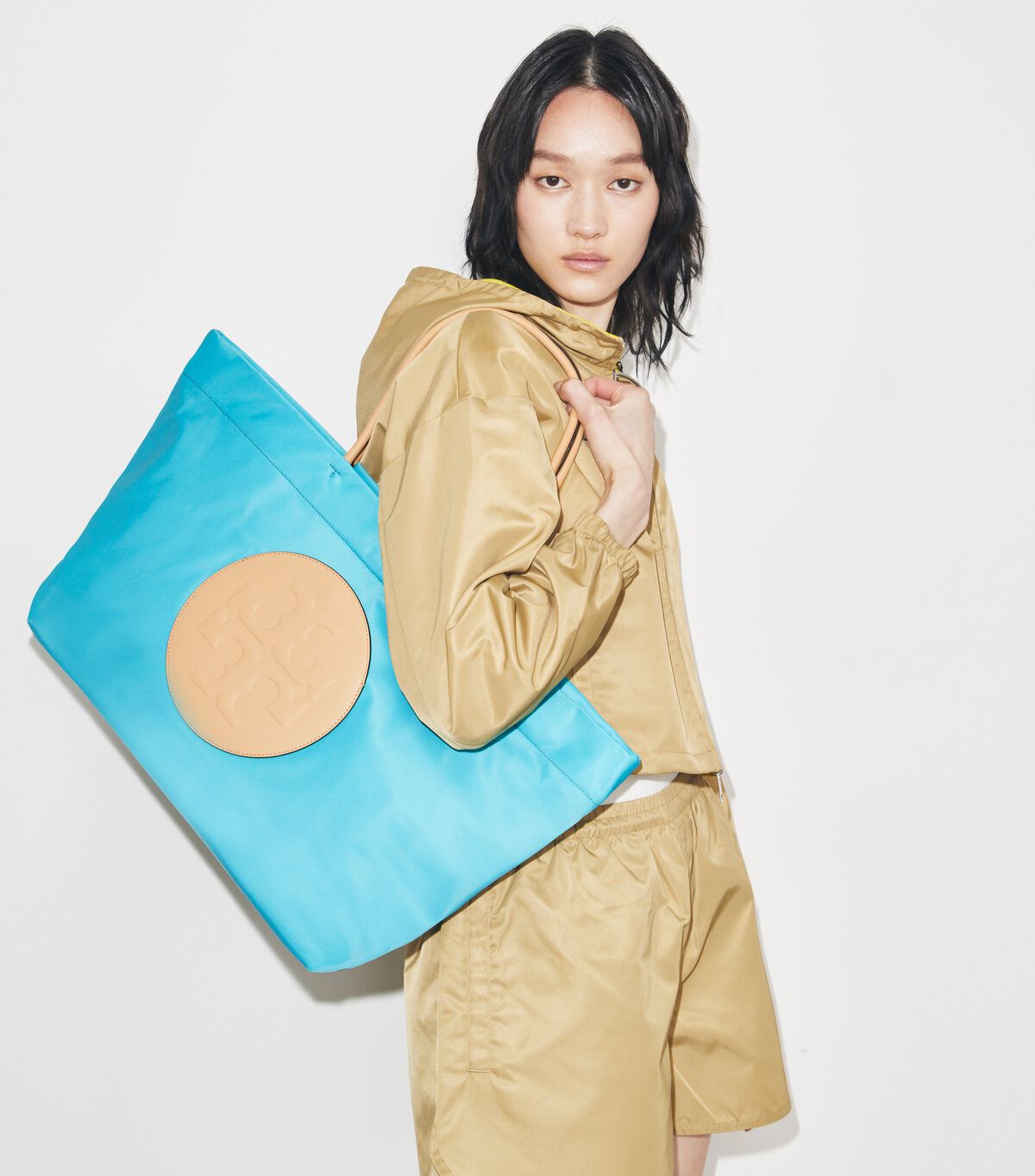 tory burch ella twist tote