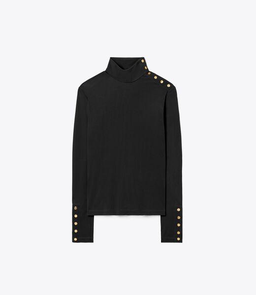 tory burch viscose jersey turtleneck