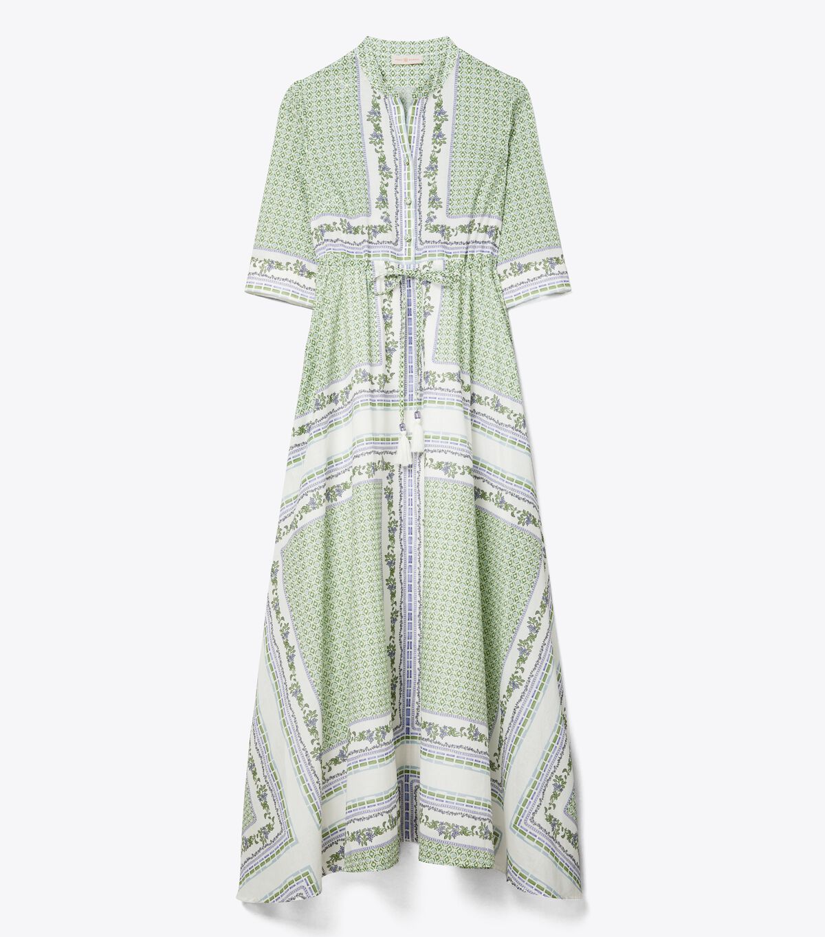 tory burch printed shirtdress