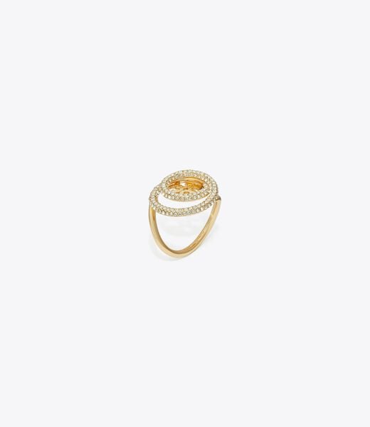 tory burch miller pav double ring