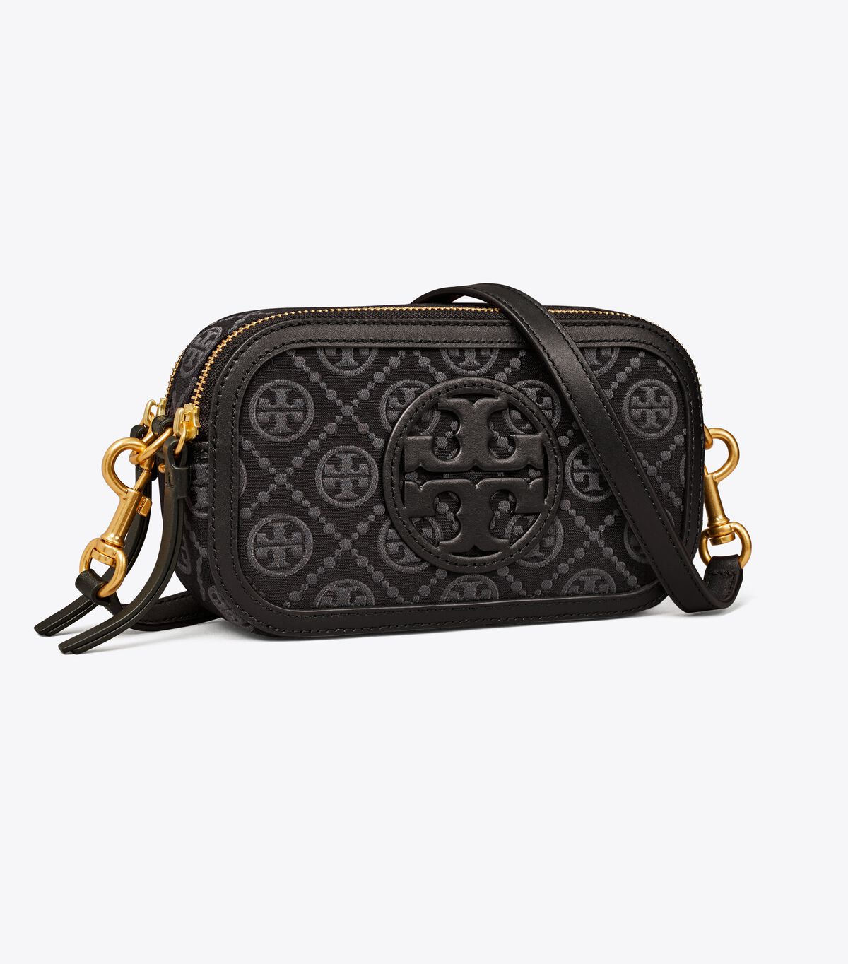 Mini T Monogram Crossbody Bag