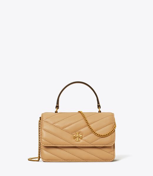tory burch mini kira chevron top handle chain wallet