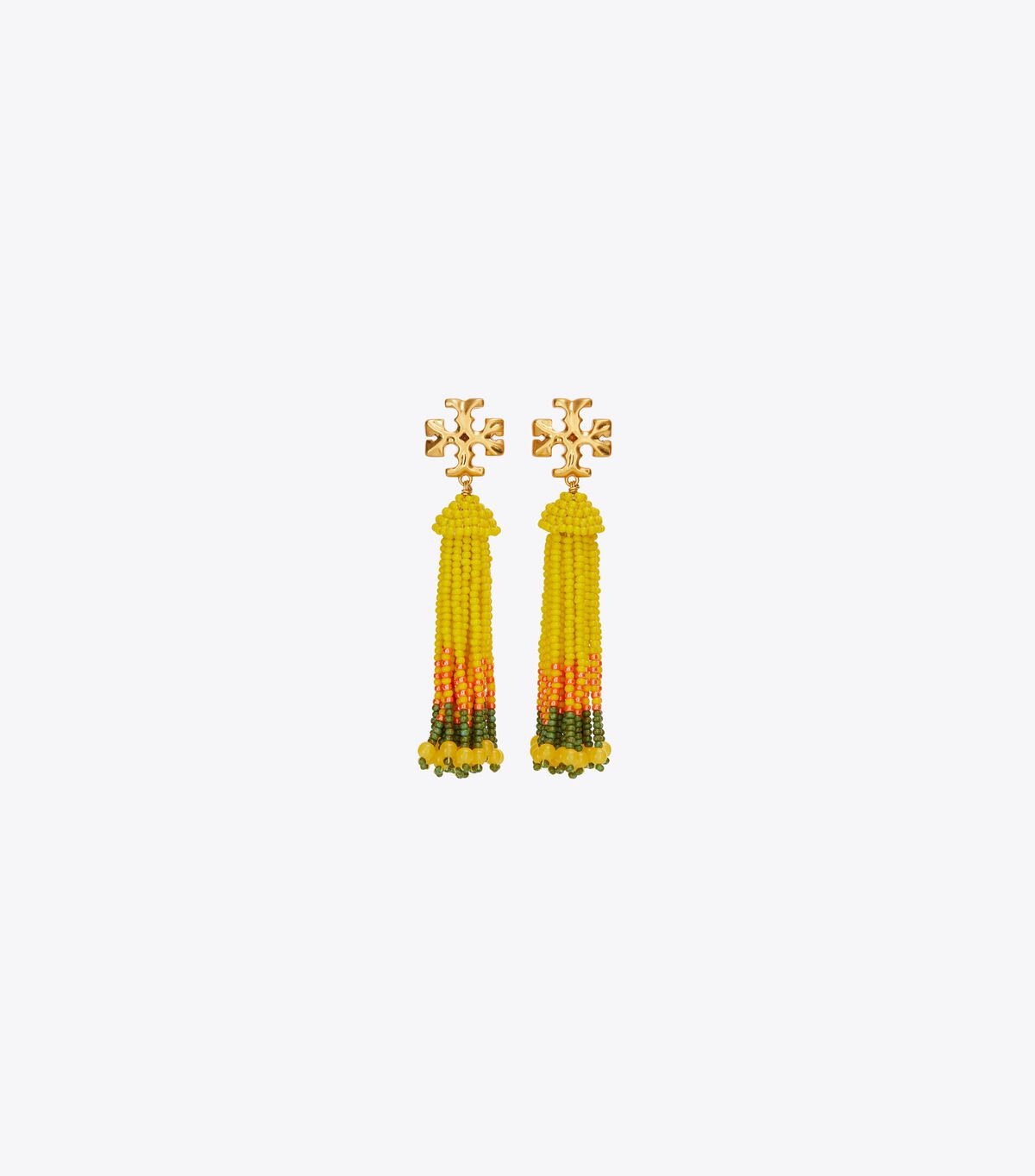 Roxanne Beaded Tassel Earring