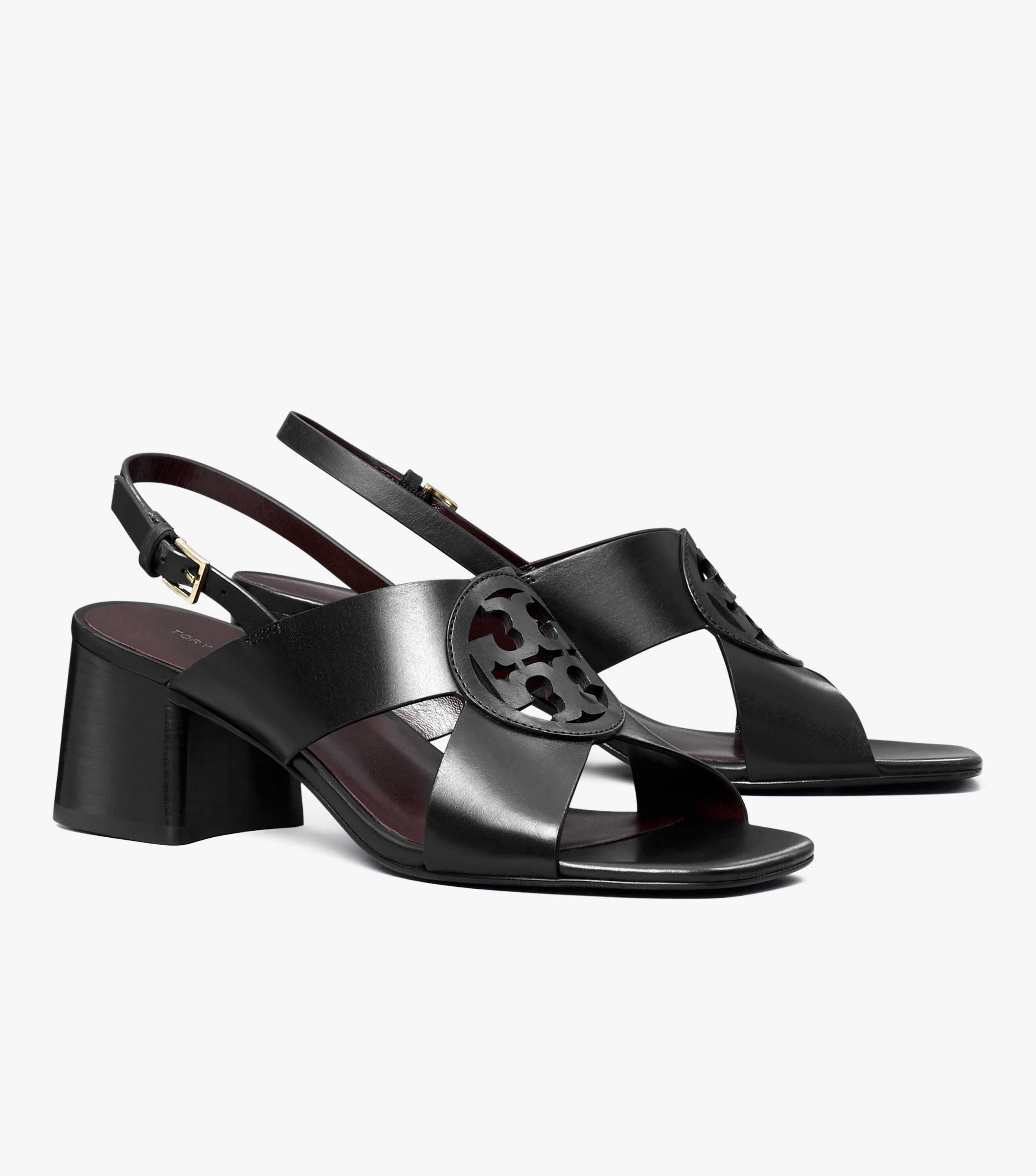 【Tory Burch】MILLER ウェッジサンダル／パーフェクト ブラック Miller Wedge Sandal, Perfect Black | Tory Burch UAE