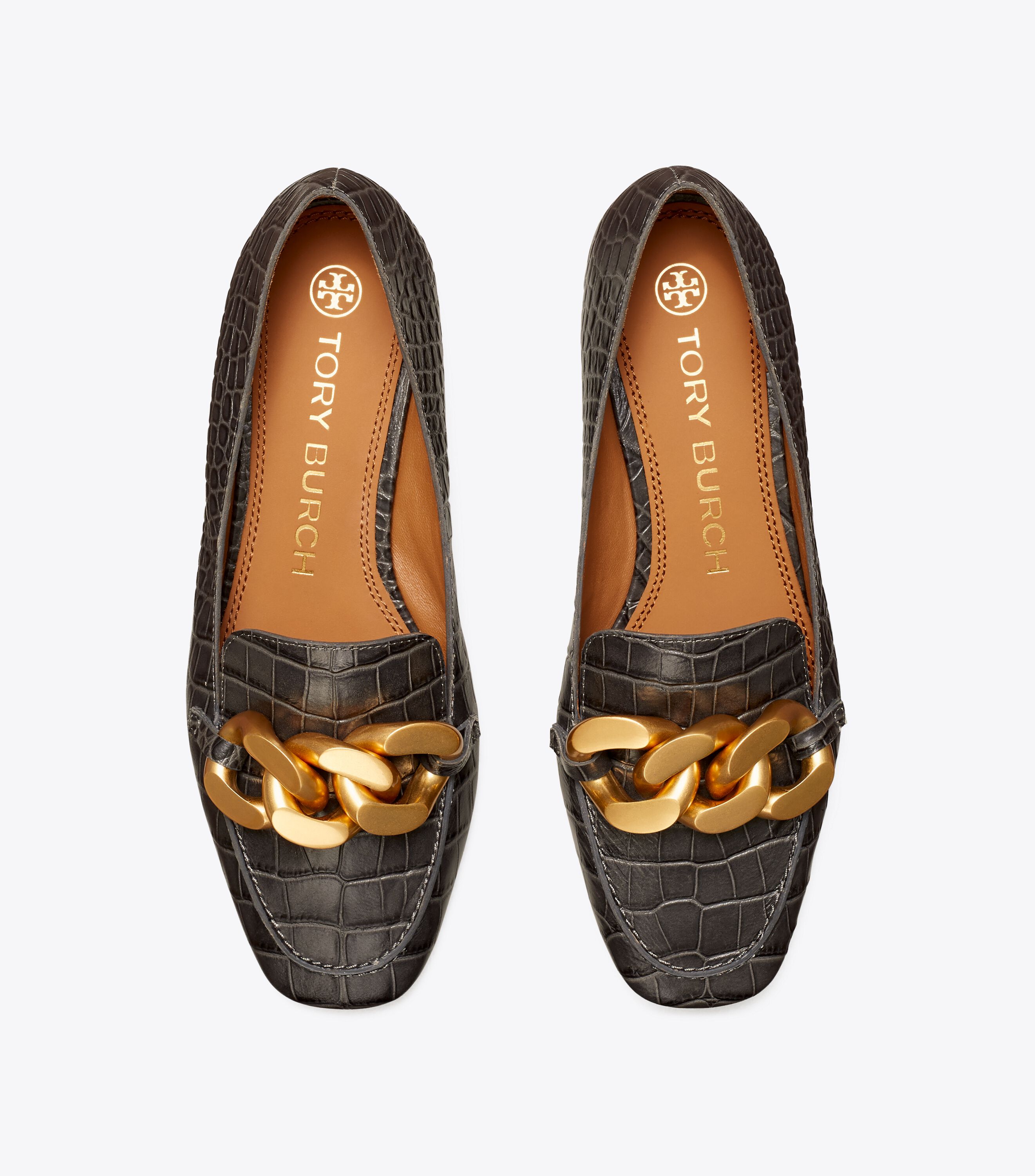 Ruby Chain Loafer Shoes Tory Burch