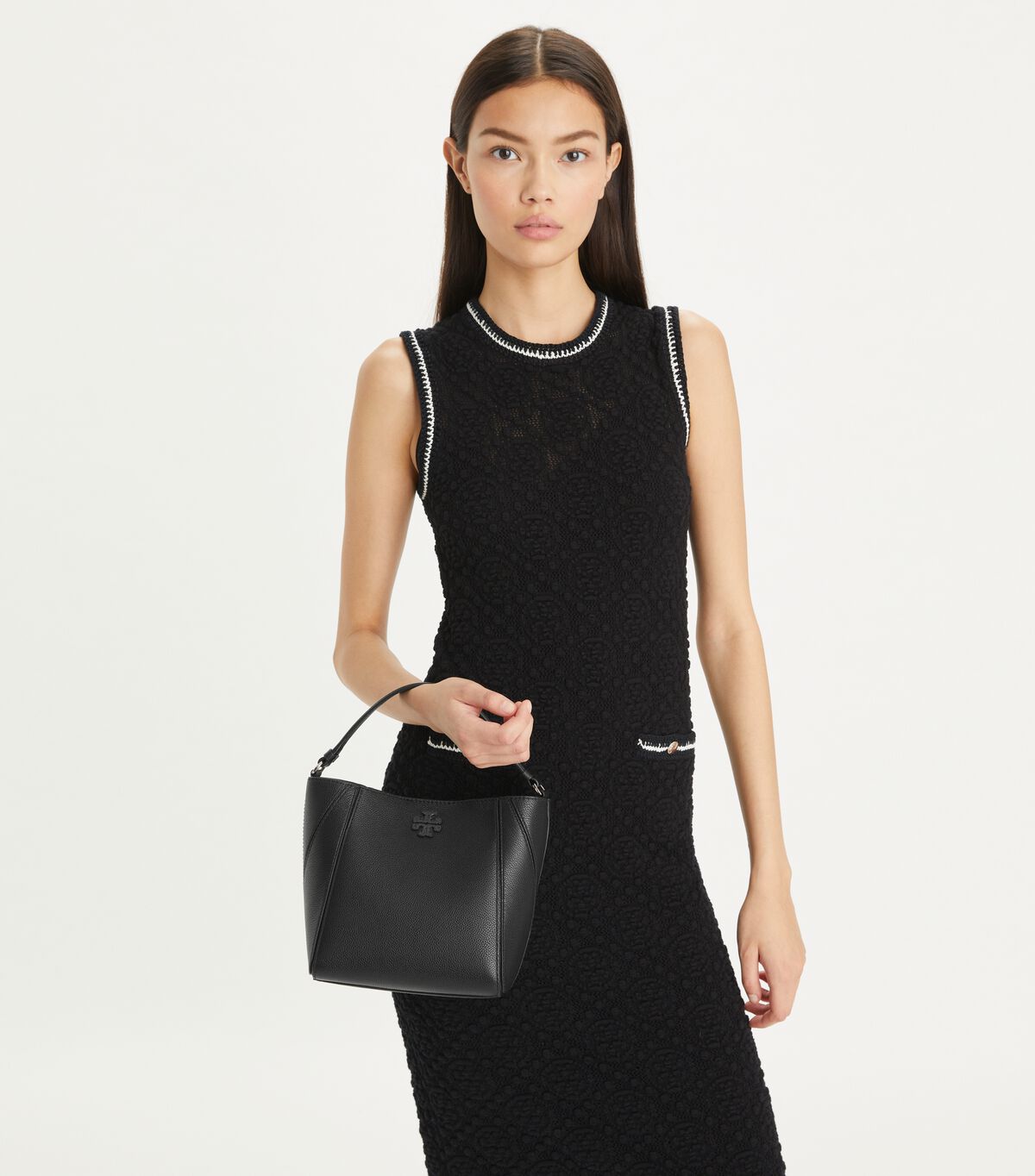 tory burch small mcgraw bucket bag