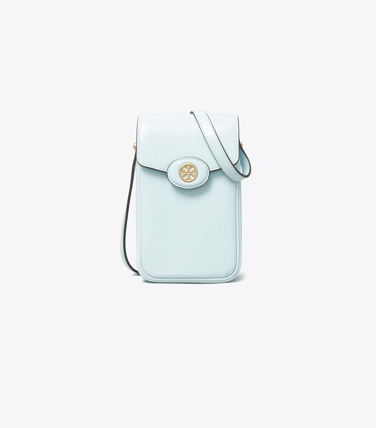 tory burch robinson crosshatched phone crossbody