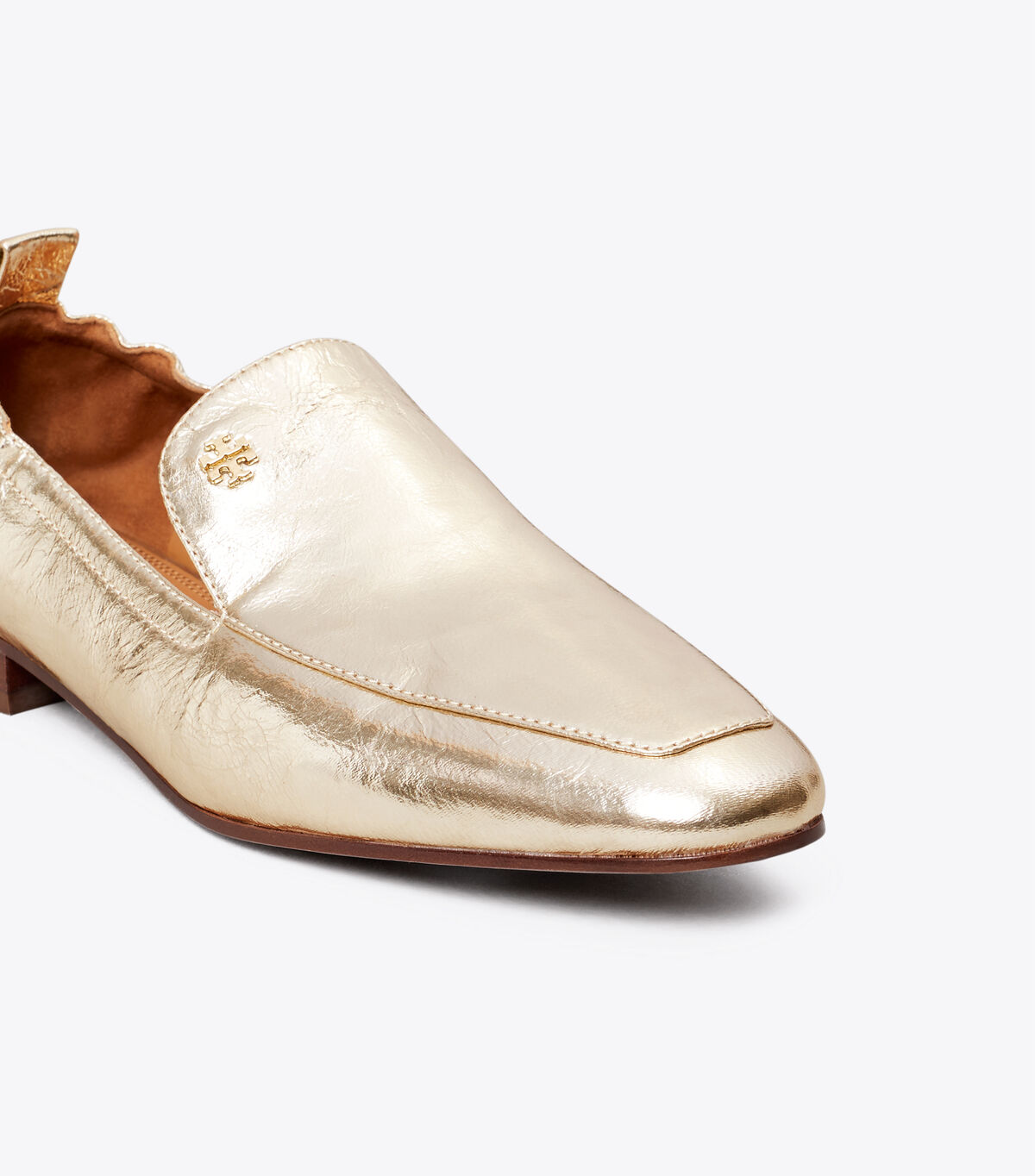 kira embossed stretch loafer