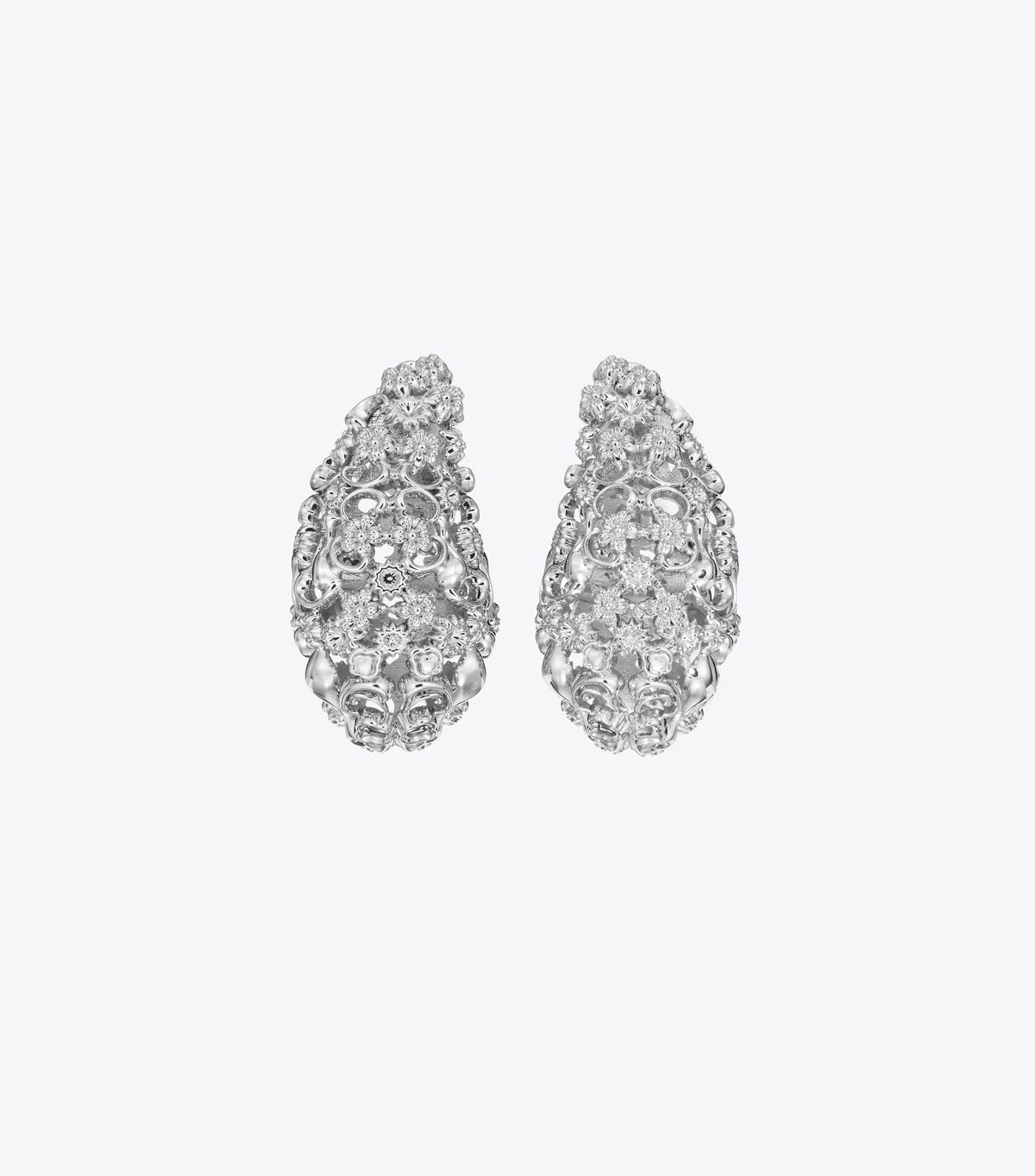 Filigree Pierced Earrings tory burch filigree pierced earrings