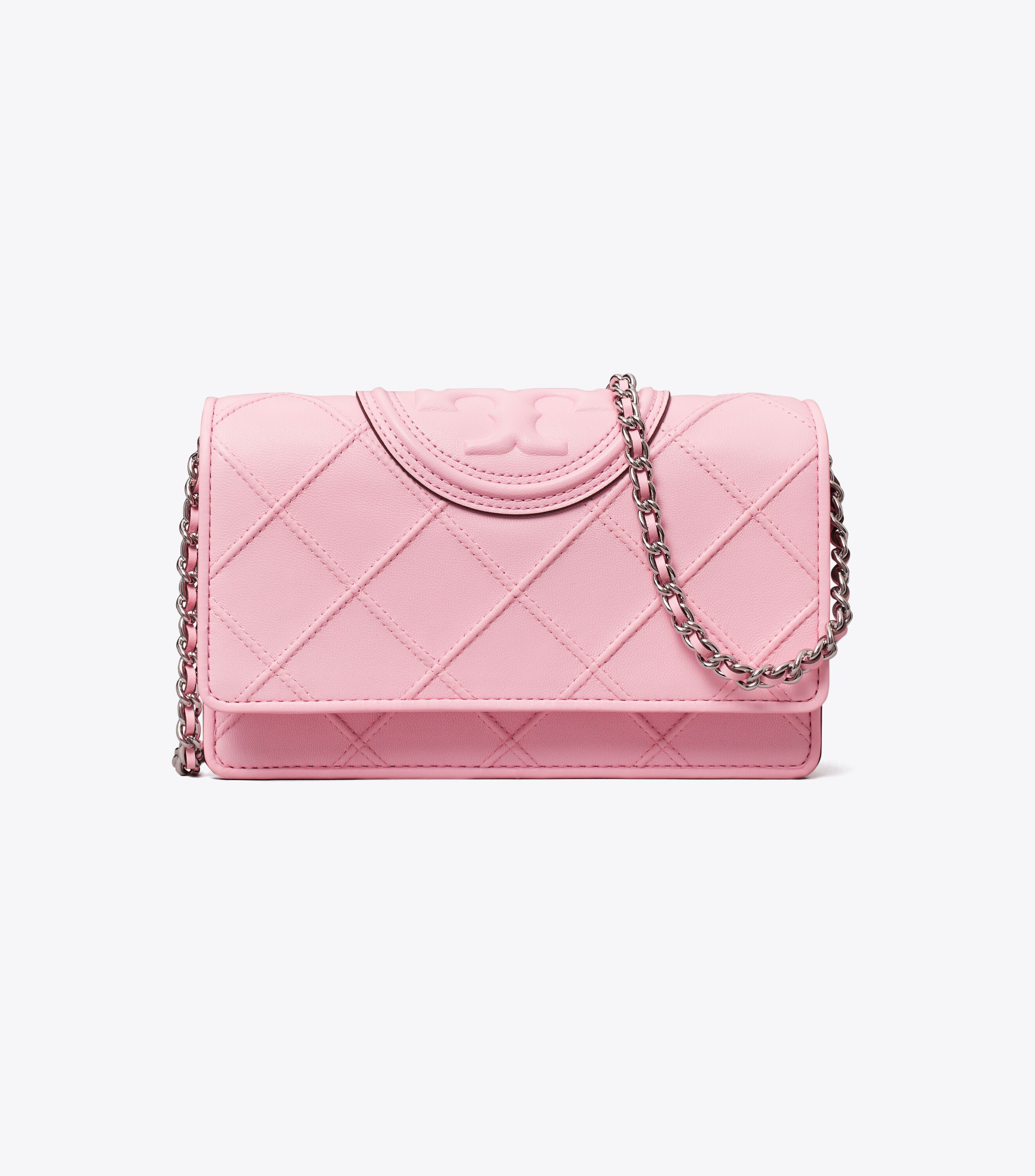 Tory burch hot pink wallet top