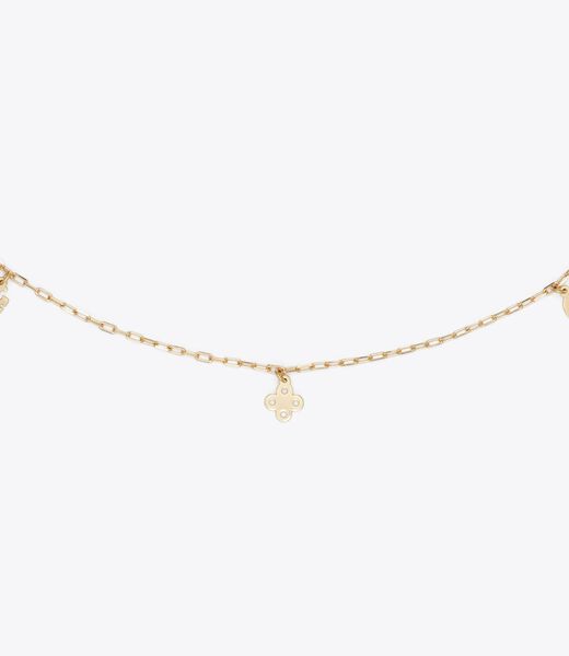 tory burch قلادة فورجت مي نوت بتعليقة