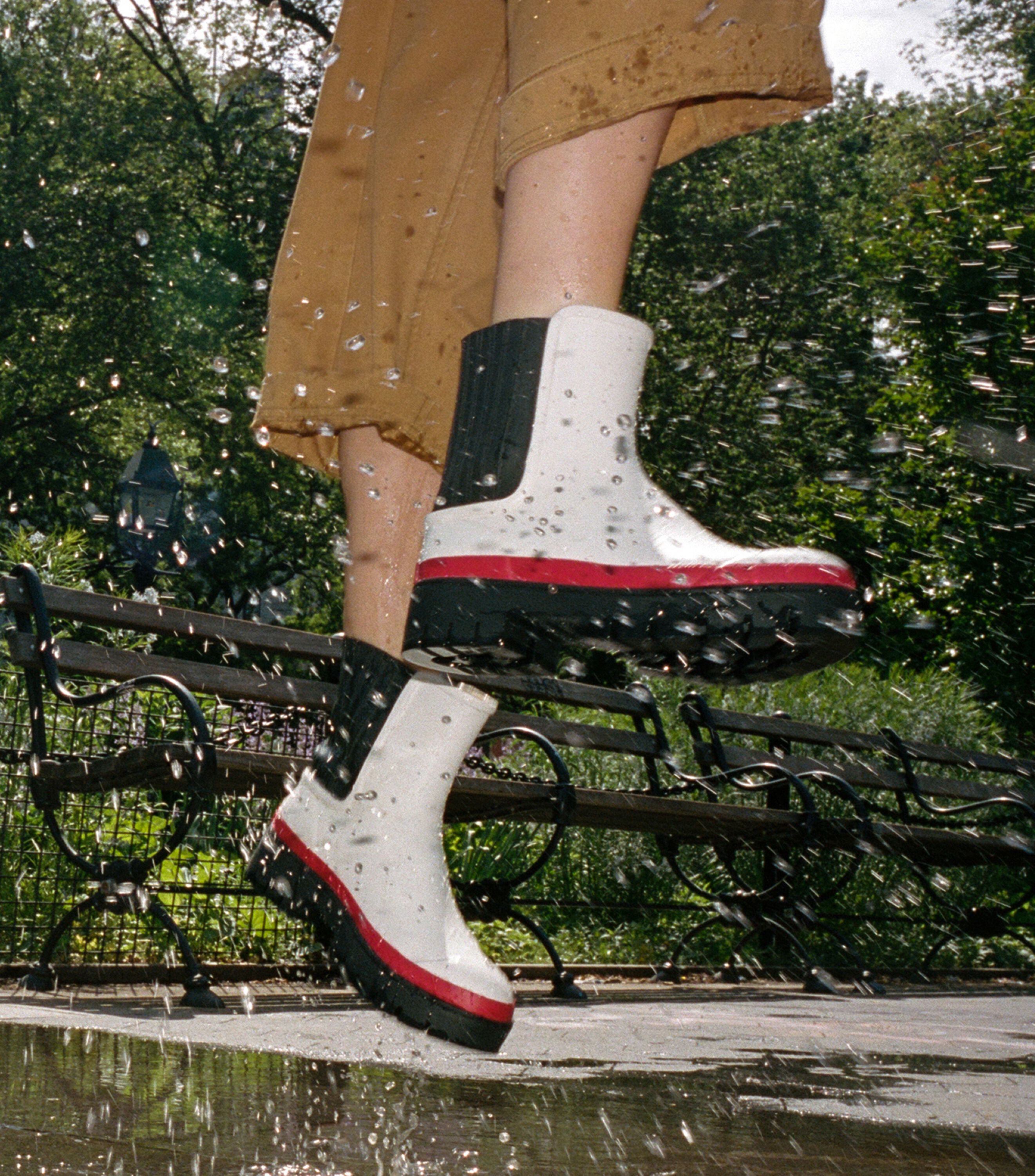 Tory burch short rain boots discount