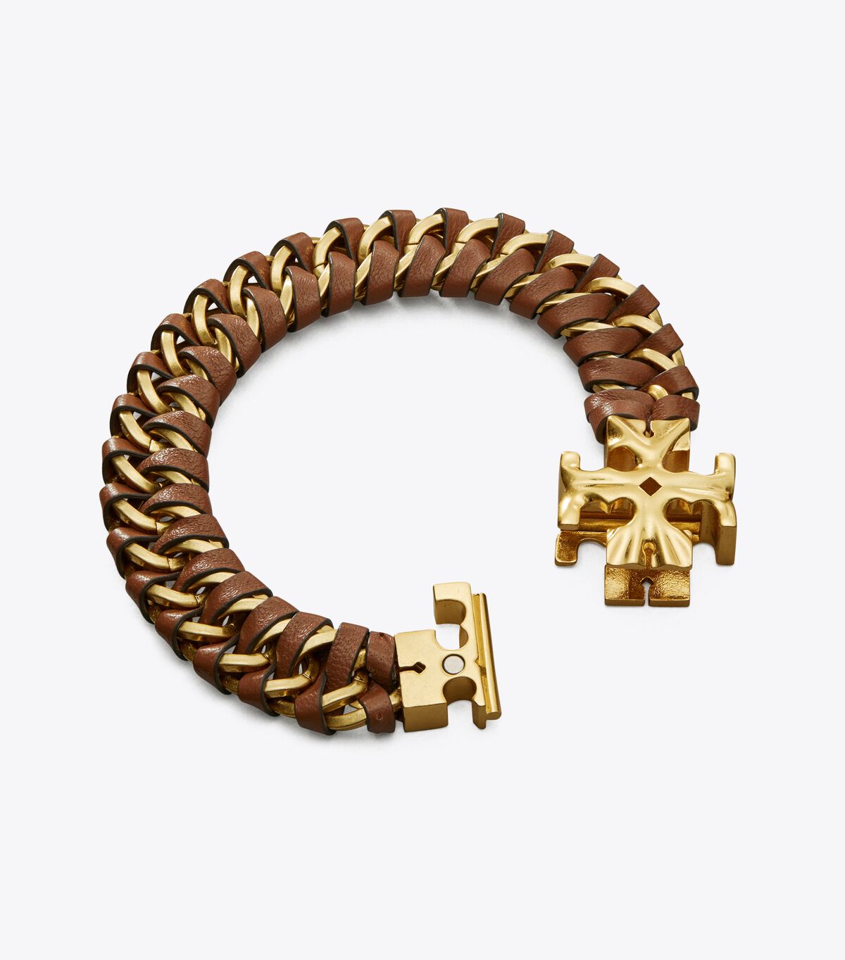 tory burch roxanne woven chain bracelet