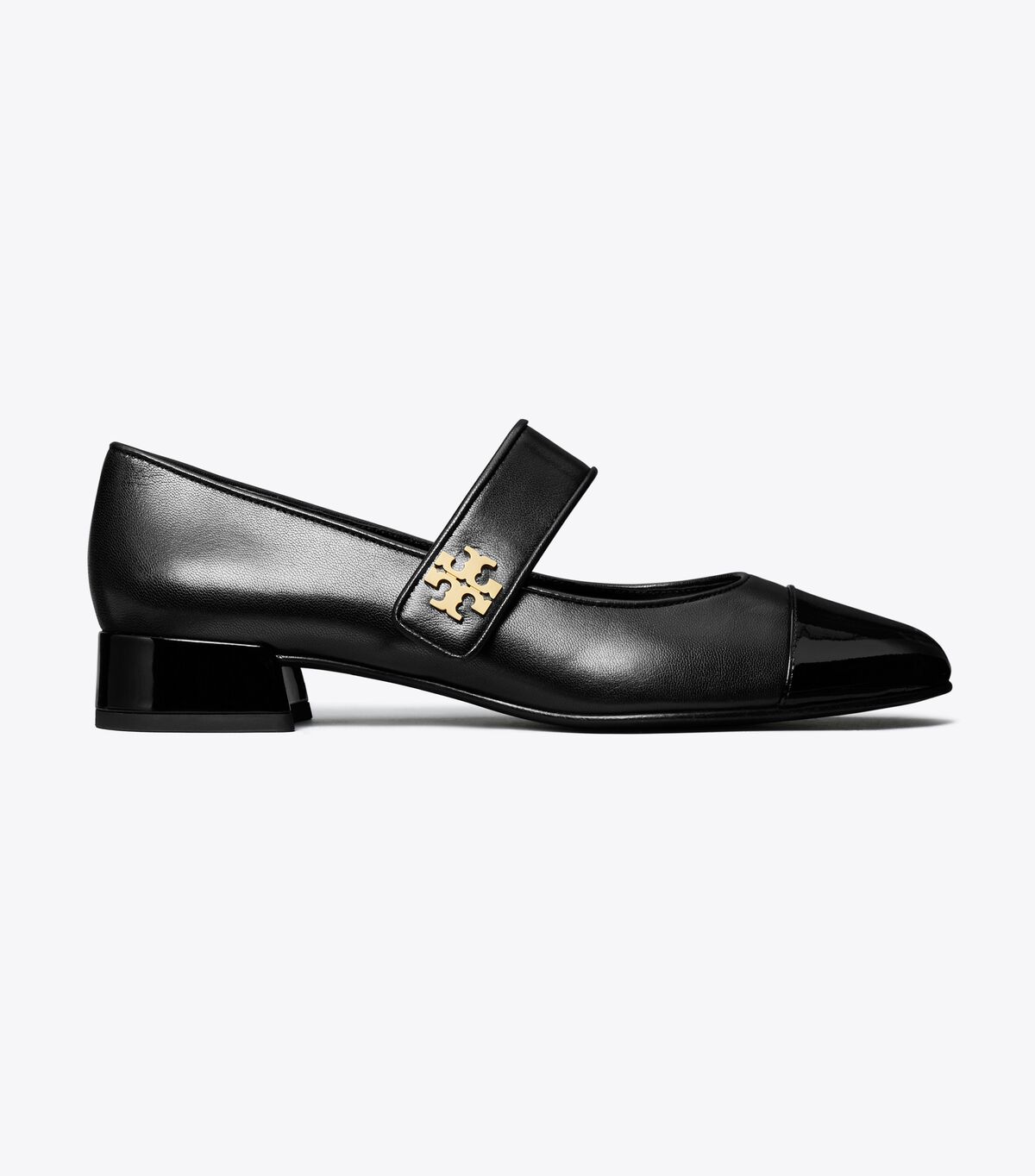 tory burch cap toe mary jane heeled ballet