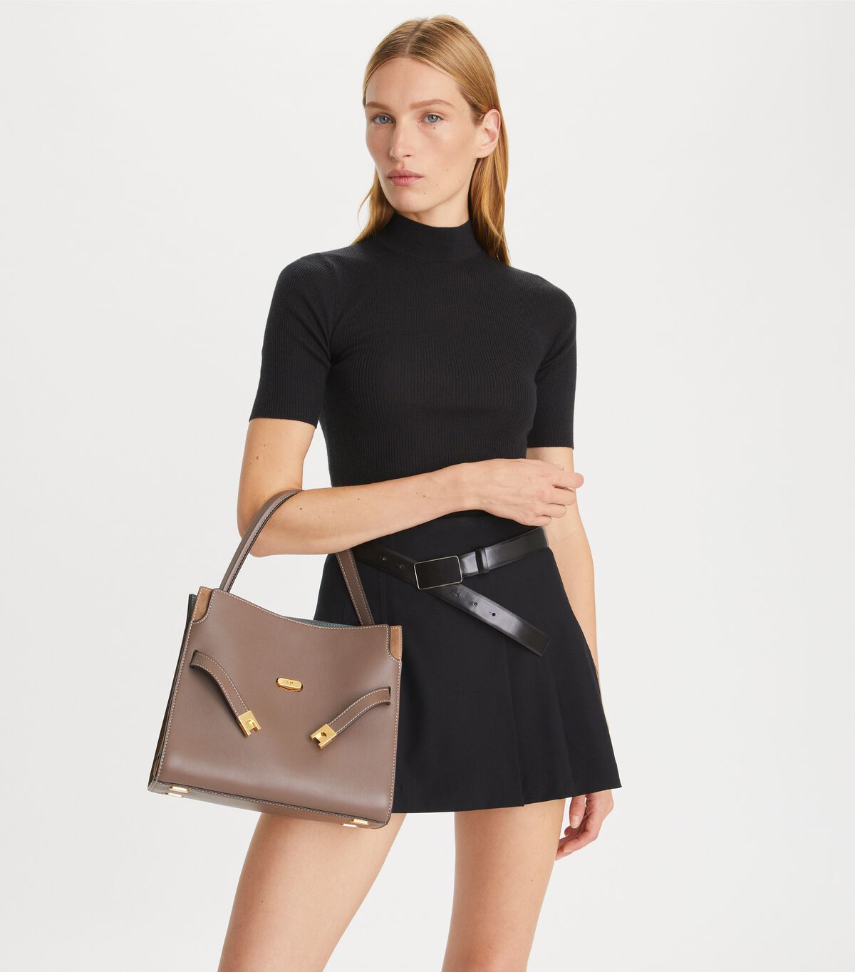 tory burch lee radziwill small double bag