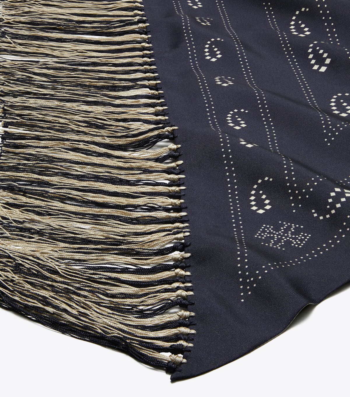 tory burch silk triangle scarf