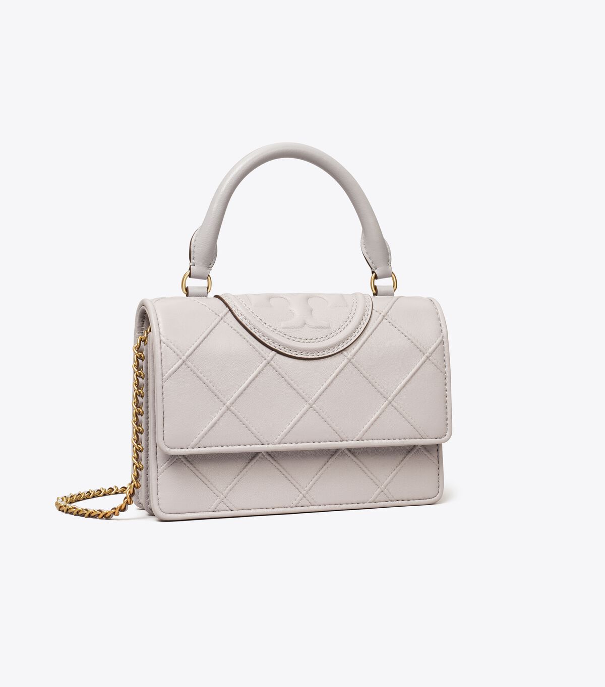 Mini Fleming Soft Top-Handle Chain Wallet