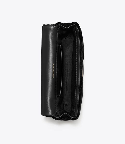 Mini Kira Diamond Quilt Velvet Pave Flap Bag tory burch mini kira diamond quilt velvet pave flap bag