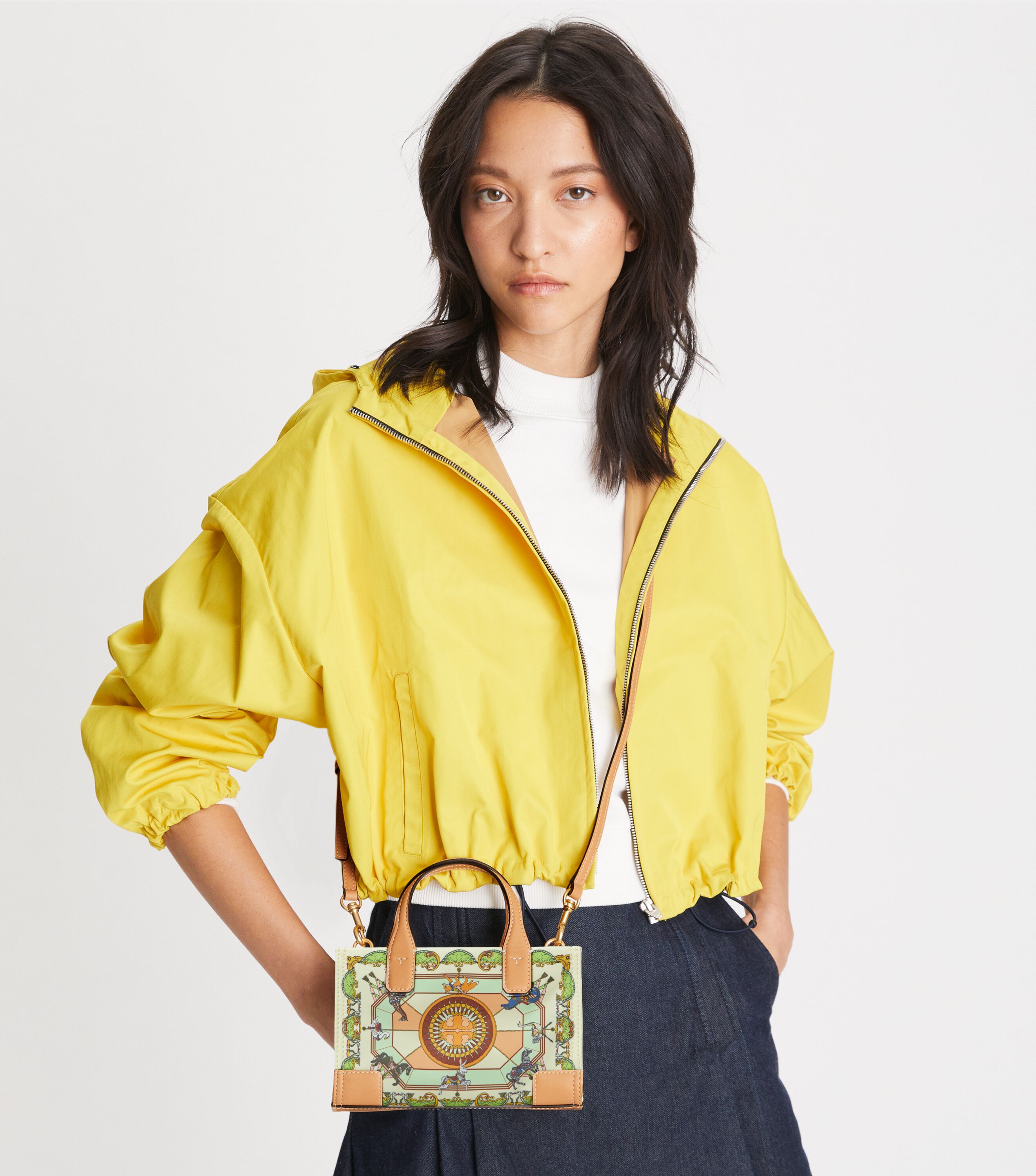 Tory burch ella tote small deals