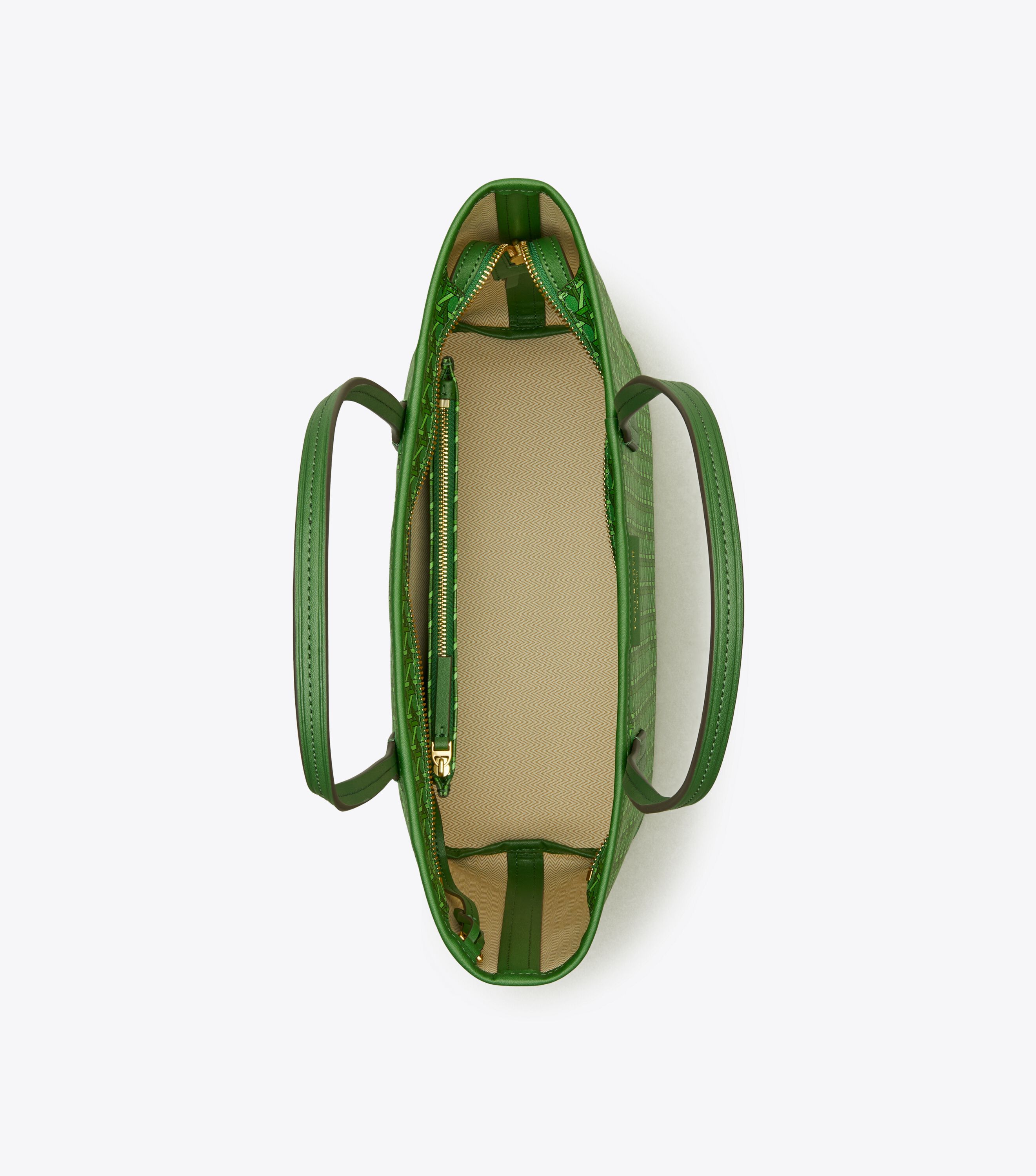 Small Ever-Ready Zip Tote, Arugula | Tory Burch KW