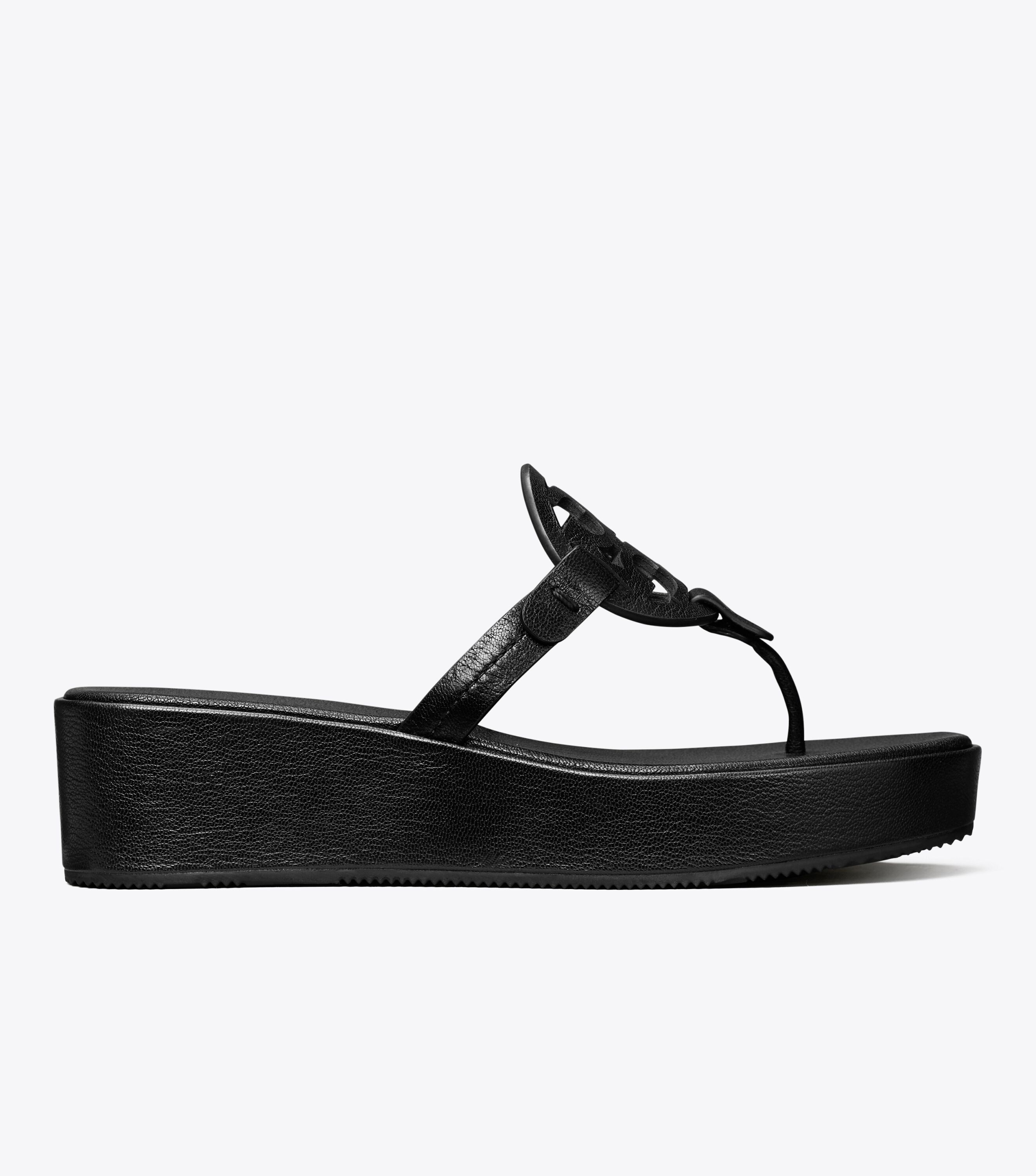Tory burch wedge flip flops on sale