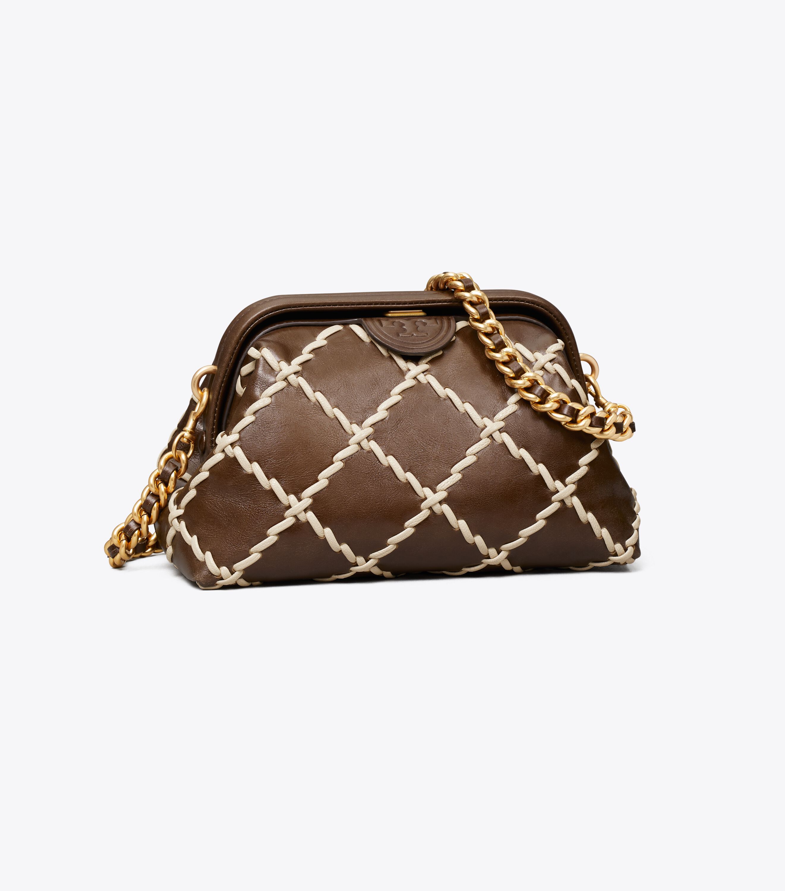 Tory burch ella whipstitch sales flat crossbody