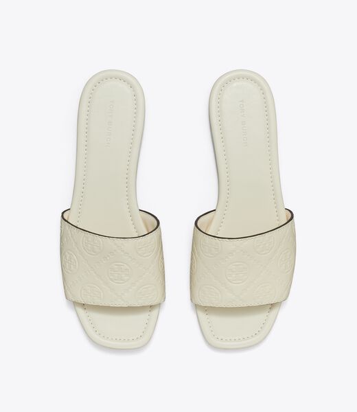 tory burch t monogram slide