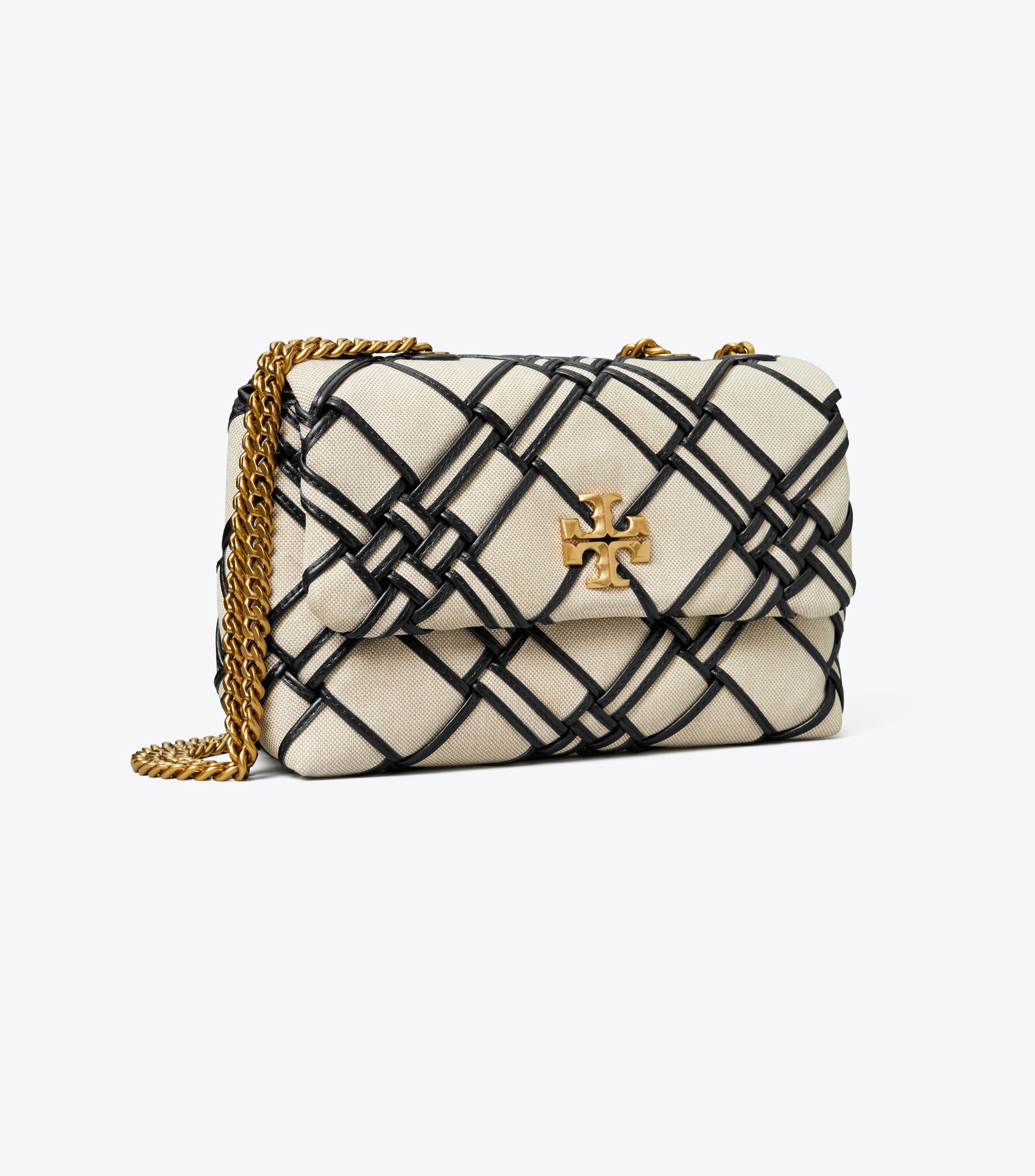Tory Burch Small Kira Woven Canvas Convertible Shoulder Bag Tory Burch KW