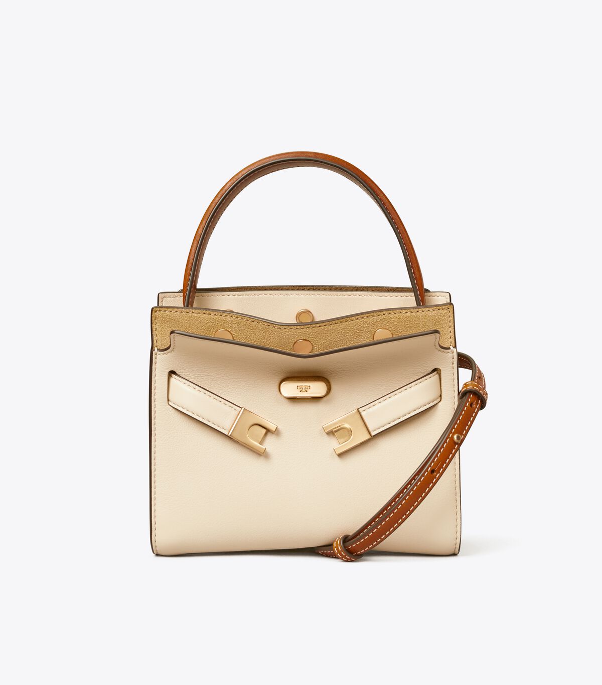 tory burch petite lee radziwill double bag