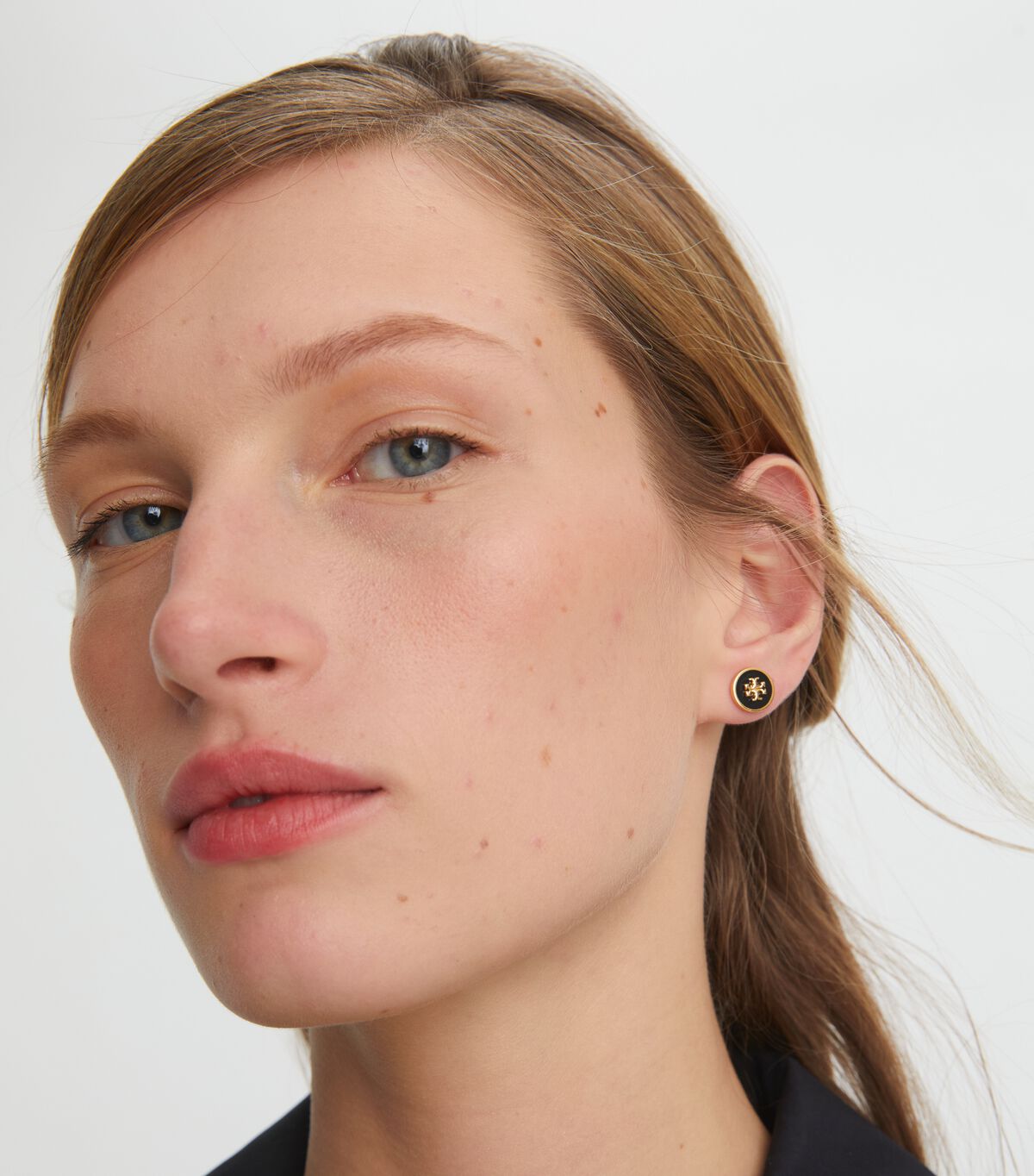 Tory burch kira enamel circle stud earrings clearance