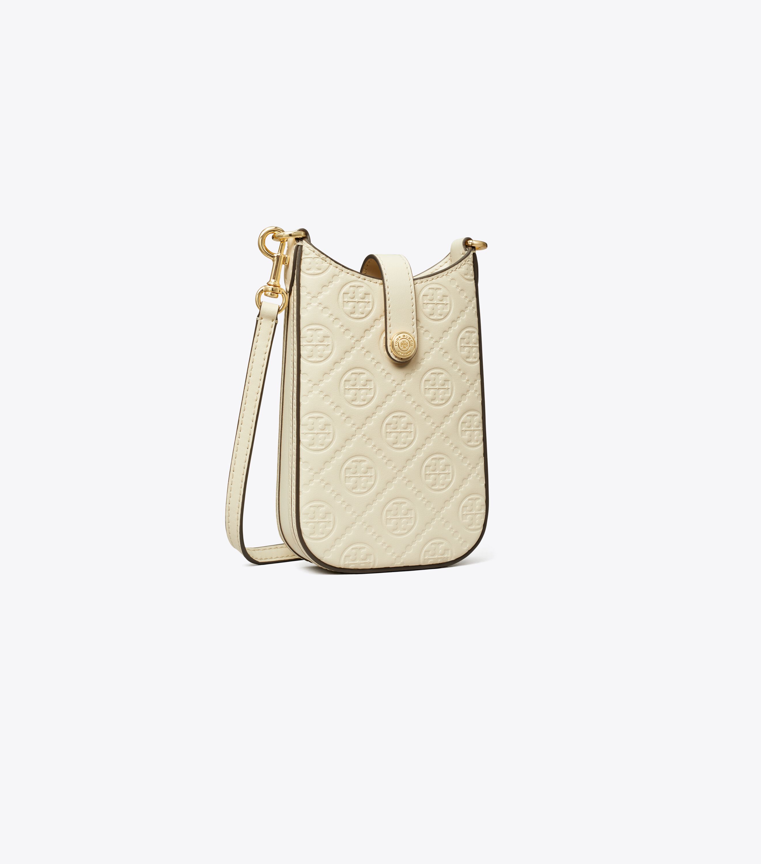 セール☆Tory Burch BRITTEN PHONE CROSSBODY Tory Burch Britten Pebble Leather Phone Crossbody Bag | eBay