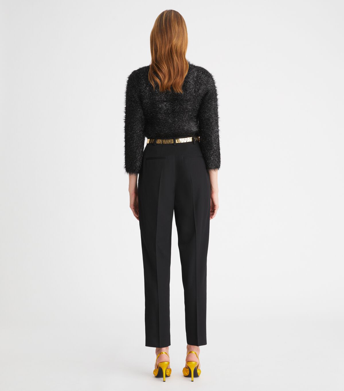 tory burch tinsel mockneck sweater