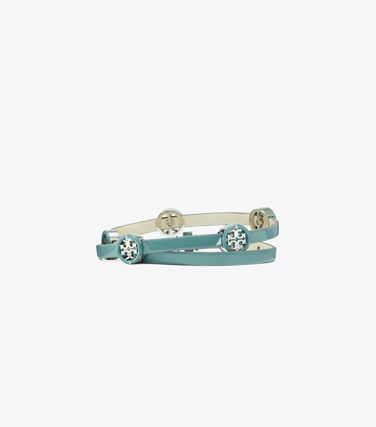 tory burch miller enamel double wrap bracelet
