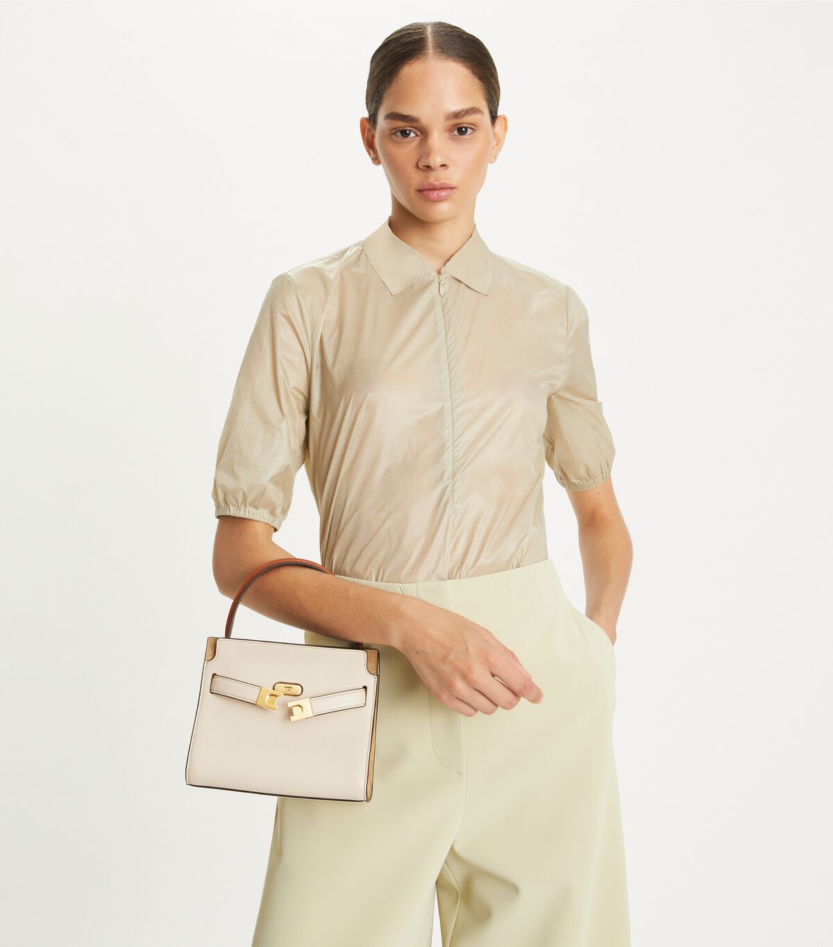 tory burch petite lee radziwill double bag
